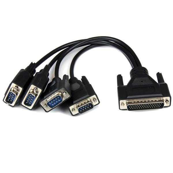 StarTech.com PCI Express PCIe seriële combokaart met 4 poorten 2 x RS232 2 x RS422 / RS485 - Afbeelding 3
