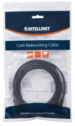 Intellinet 342032 netwerkkabel Zwart 0,5 m Cat6 U/UTP (UTP) - Afbeelding 3