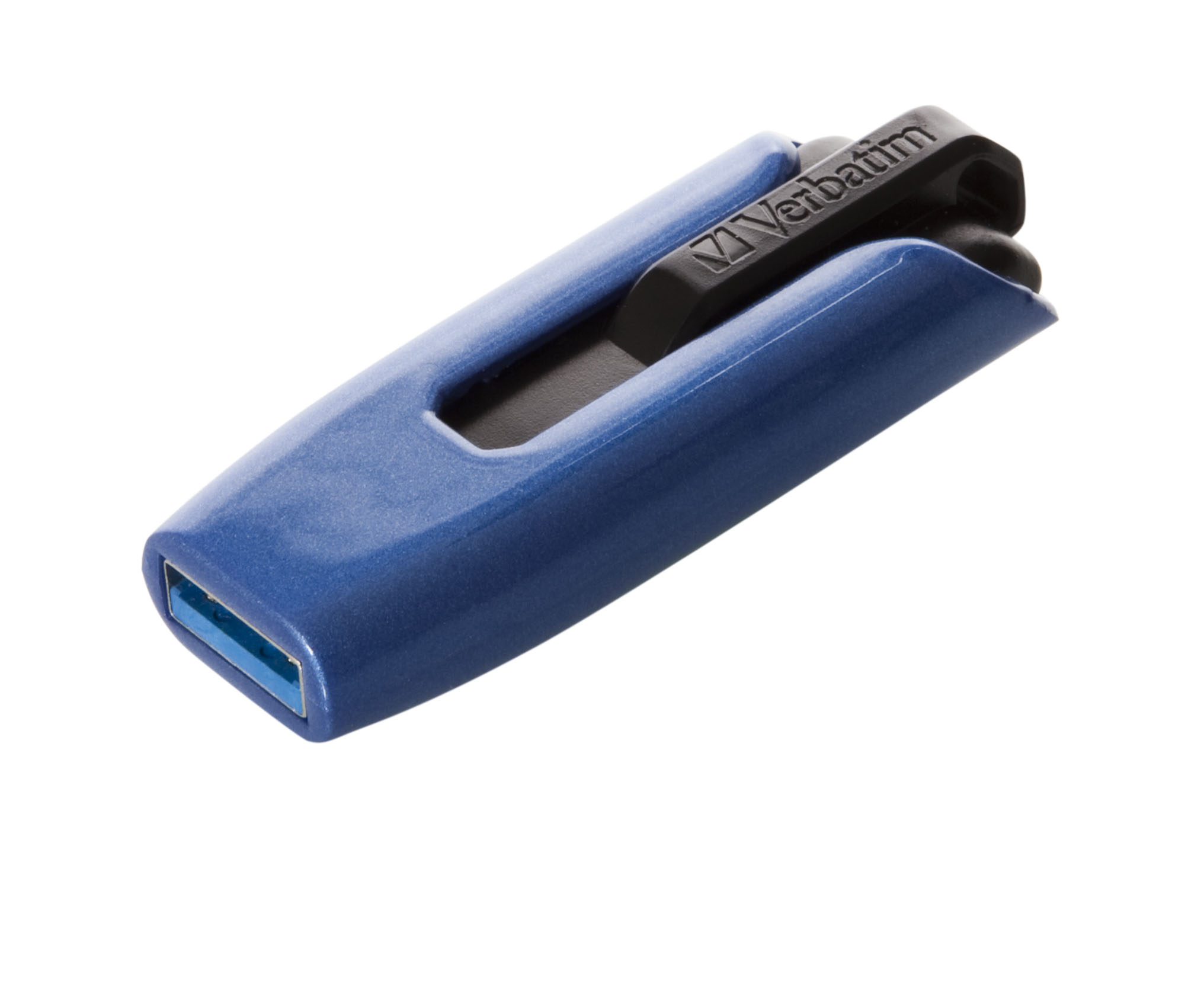 Verbatim V3 MAX - USB-Stick 3.0 128 GB - Blauw - Afbeelding 3