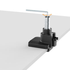 Manhattan Bureaubeugel voor TV’s en monitoren (Volledig Verstelbaar met gasveer), voor schermen 13"–42", met tafelklem of bladdoorvoer, VESA-compatibiliteit: van 75x75 tot 200x200 mm (controleer de afmetingen van de vier montagegaten aan de achterzijde) - Afbeelding 13