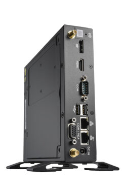 Shuttle XPC slim Barebone DS50U3, Intel i3-1315U, 2x LAN (1x 2.5Gbit ,1x 1Gbit), 1xCOM,1xHDMI,1xDP, 1x VGA, ventilatorloos , 24/7 permanent gebruik - Afbeelding 4