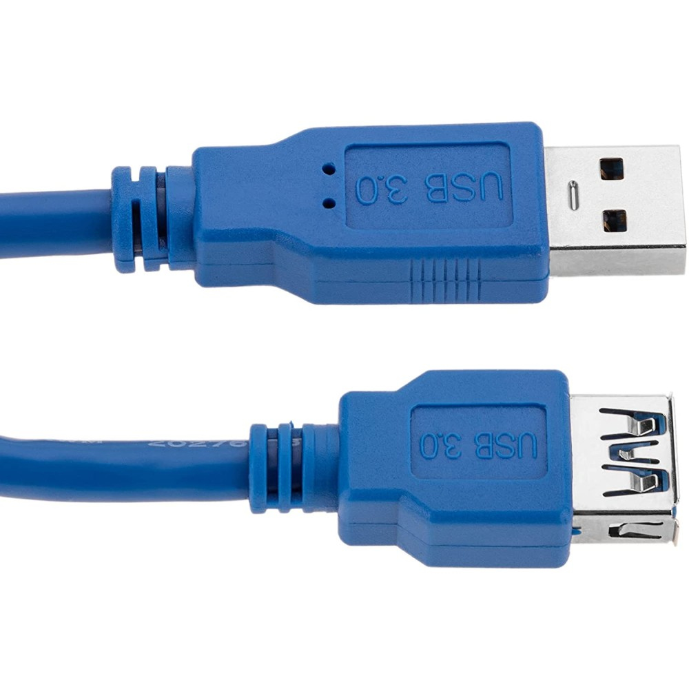 Techly 3.0m USB 3.0 A M/F USB-kabel USB 3.2 Gen 1 (3.1 Gen 1) 3 m USB A Blauw - Afbeelding 8