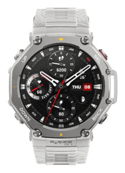 Amazfit T-Rex 3 3,81 cm (1.5") AMOLED Digitaal 480 x 480 Pixels Touchscreen Roestvrijstaal GPS