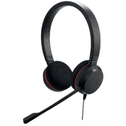 Jabra Evolve 20 Headset Bedraad Hoofdband Kantoor/callcenter USB Type-A Zwart