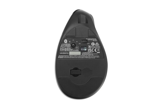 Kensington Pro Fit Ergo MY630 EQ muis Kantoor Rechtshandig RF Wireless + Bluetooth + USB Type-A 2400 DPI - Afbeelding 7