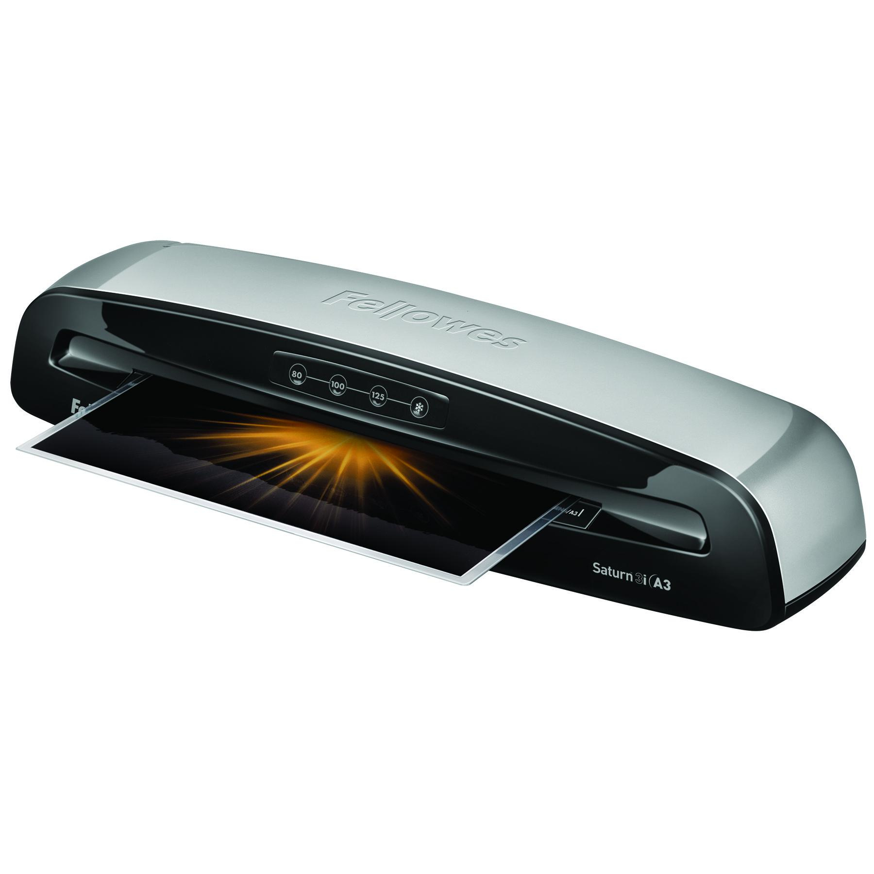 Fellowes Saturn 3i Koude/warme lamineermachine 300 mm/min Zwart, Zilver - Afbeelding 7
