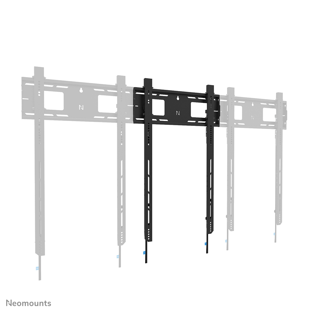 Neomounts WL30-750BL18P Heavy duty muurbeugel 50-98" - vlak - vergrendelbaar - portrait - snelle installatie - TÜV - Afbeelding 9