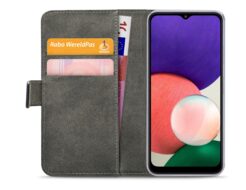 Mobilize Classic Gelly Wallet Book Case Samsung Galaxy A22 5G Black - Afbeelding 3