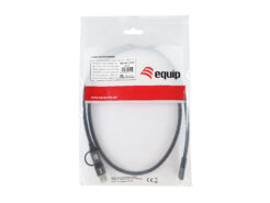 Equip 128431 USB-kabel USB 3.2 Gen 2x2 1 m USB A/USB C USB C 20 Gbit/s 100 W Zwart - Afbeelding 3