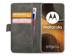 Mobilize Classic Gelly Wallet Book Case Motorola Edge 50 Ultra Black - Afbeelding 3