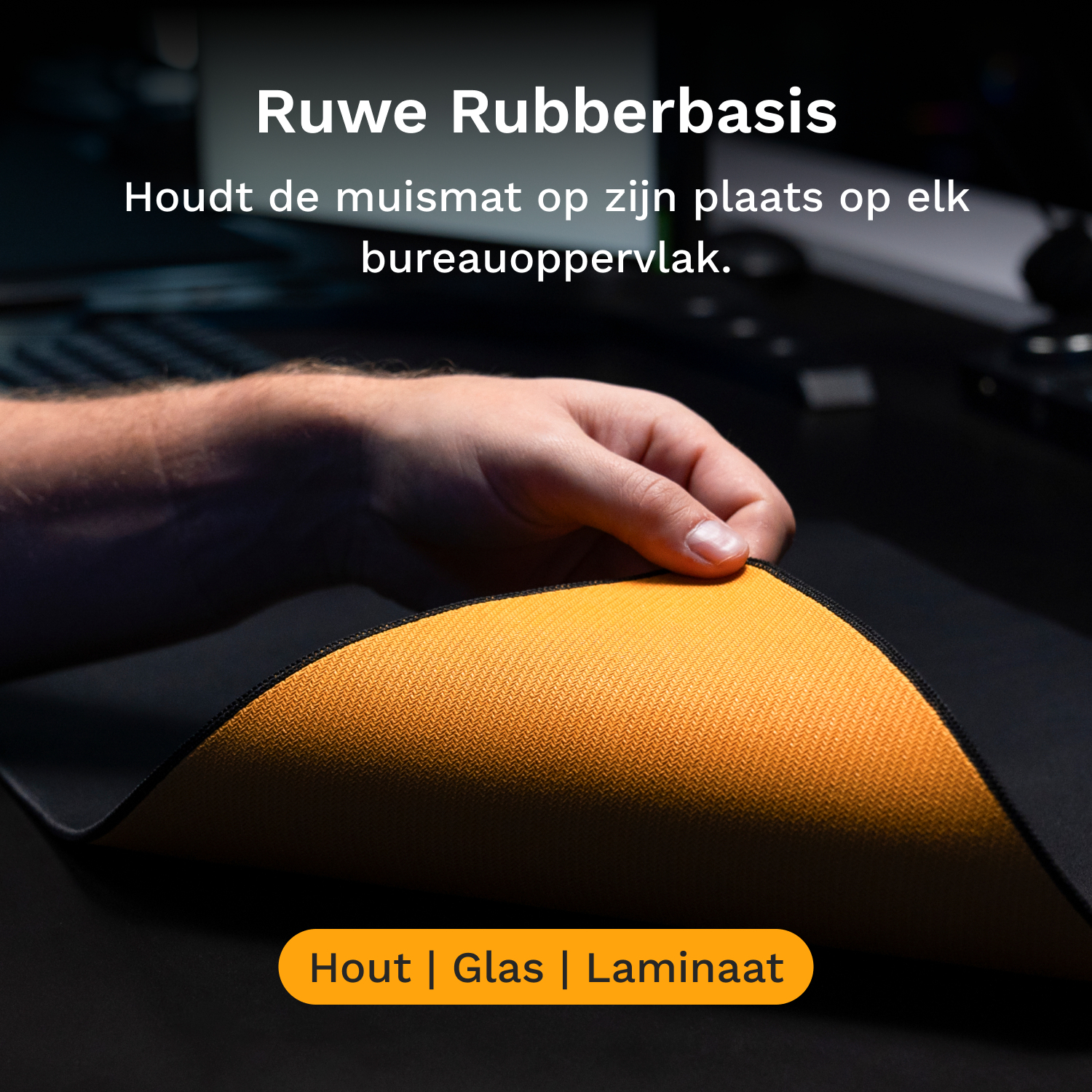 Glorious Gaming GLO-MP2-CLTH-STC-XL-BLK muismat Game-muismat Zwart - Afbeelding 12