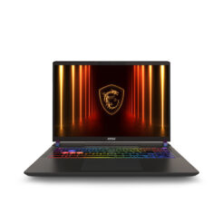 MSI Vector A16 HX A8WIG-025NL AMD Ryzen™ 9 8940HX Laptop 40,6 cm (16") Quad HD+ 16 GB DDR5-SDRAM 1 TB SSD NVIDIA GeForce RTX 5080 Wi-Fi 6E (802.11ax) Windows 11 Home Grijs