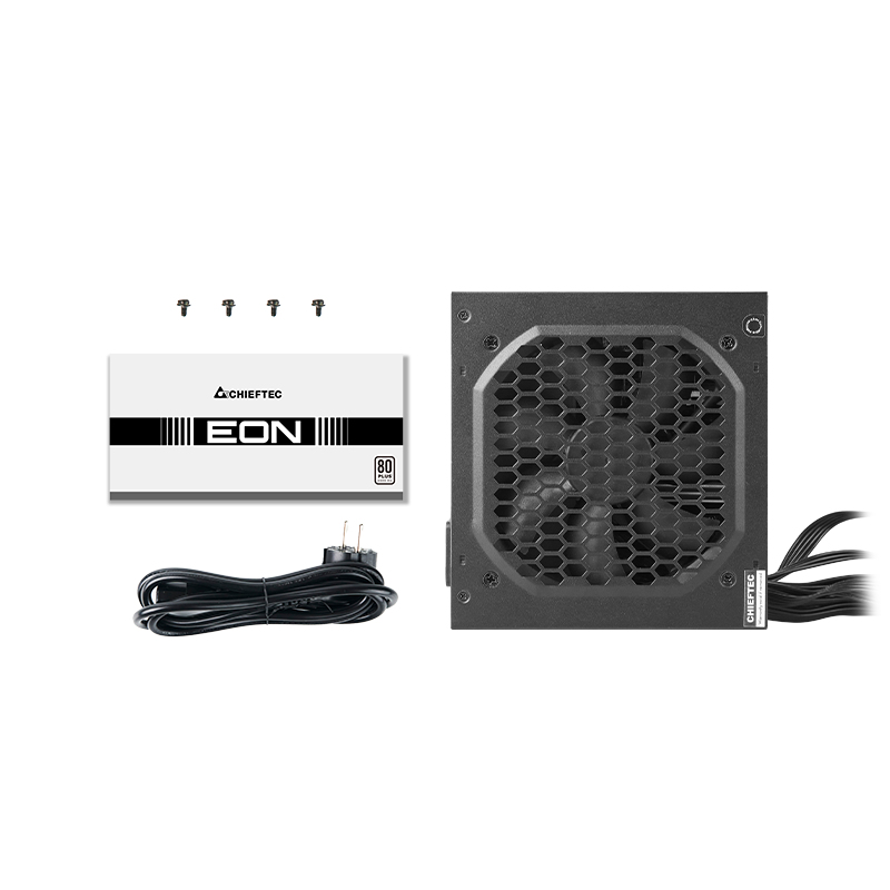 Chieftec EON power supply unit 600 W 20+4 pin ATX ATX Zwart - Afbeelding 6