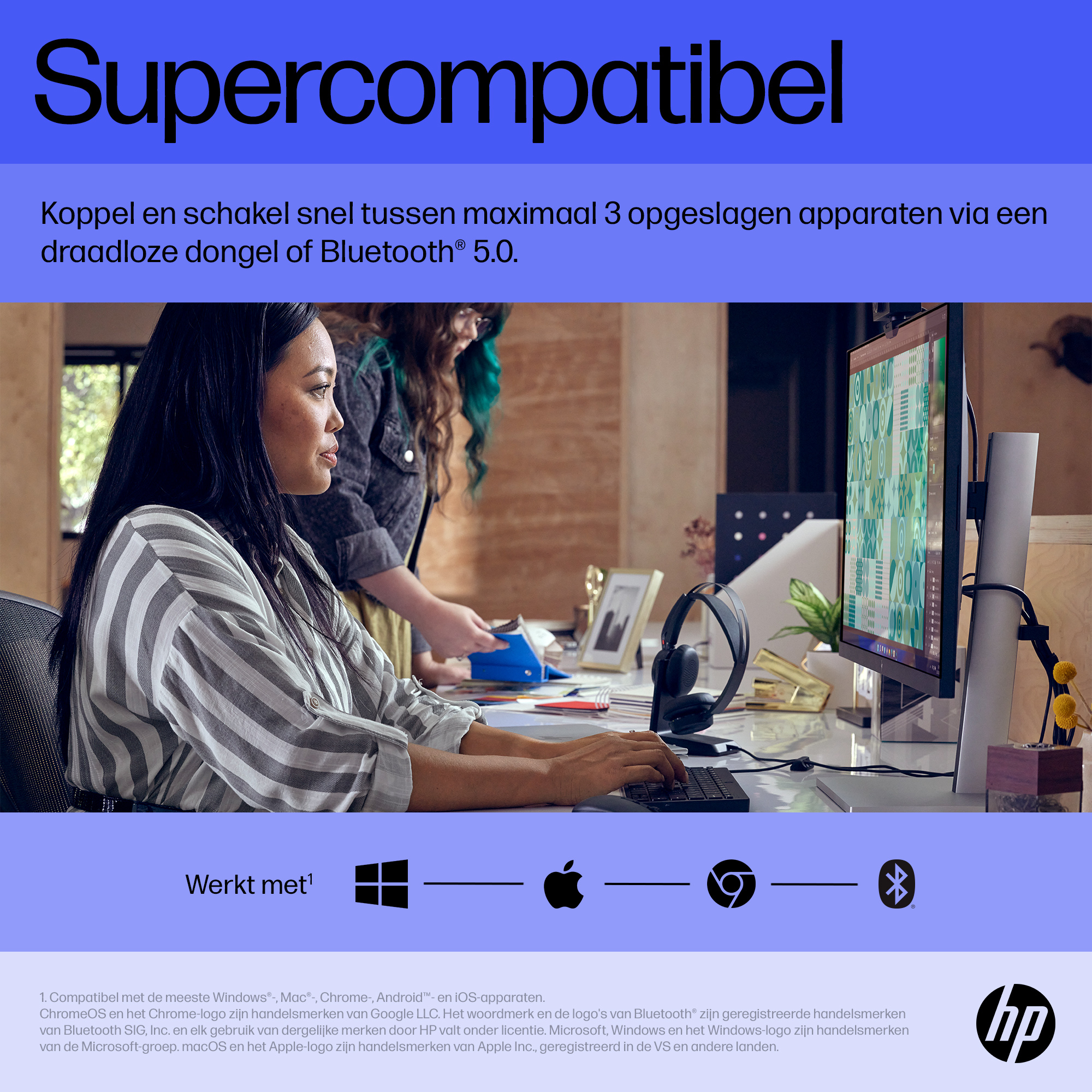 HP 715 oplaadbare muis voor meerdere apparaten - Afbeelding 15