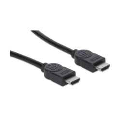 Manhattan HDMI kabel 4K@30Hz, 15 m, geschikt voor alle 1080p-resoluties en de meeste 4K-resoluties (controleer de 4K-specificaties van uw systeem om er zeker van te zijn), mannelijk naar mannelijk, zwart, levenslange garantie, equivalent HDMM5M - Afbeelding 3