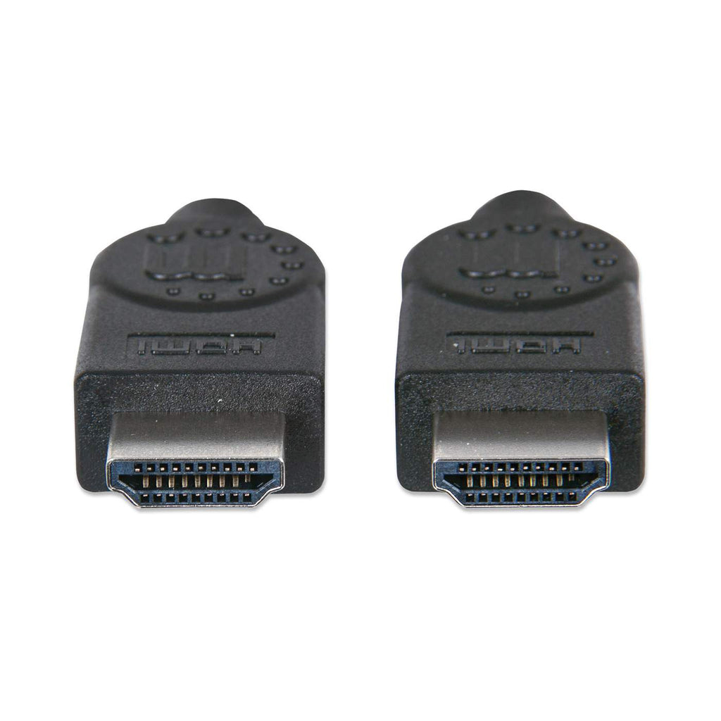 Manhattan HDMI kabel 4K@30Hz, 1 m, geschikt voor alle 1080p-resoluties en de meeste 4K-resoluties (controleer de 4K-specificaties van uw systeem om er zeker van te zijn), mannelijk naar mannelijk, zwart, levenslange garantie, equivalent HDMM1M - Afbeelding 4