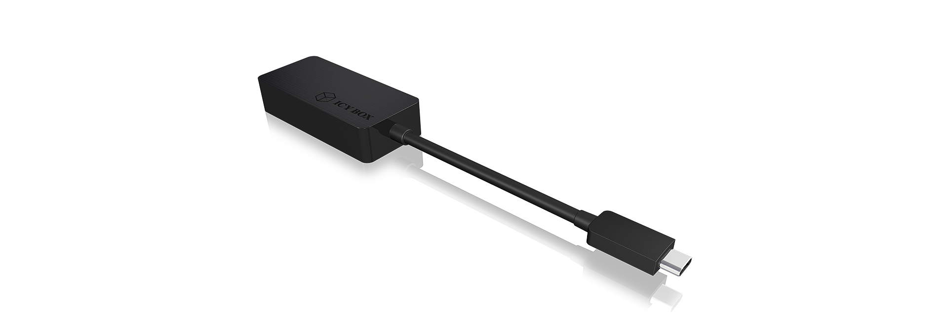ICY BOX IB-AC534-C USB grafische adapter 4096 x 2160 Pixels Zwart