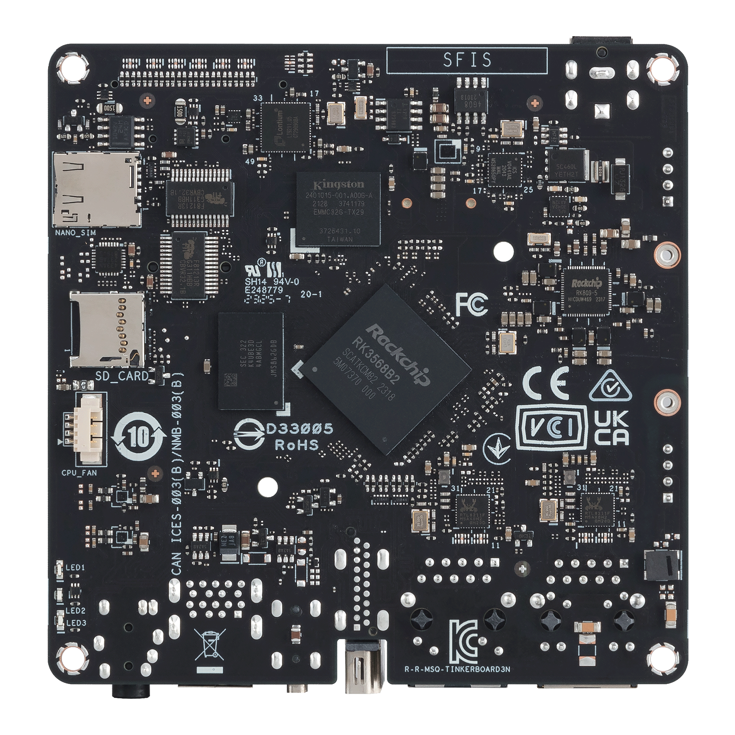 ASUS Tinker Board 3N development board Rockchip RK3568 - Afbeelding 5