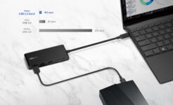 ASUS Dual 4K USB-C Dock DC201 Bedraad USB 3.2 Gen 2 (3.1 Gen 2) Type-C Zwart - Afbeelding 10