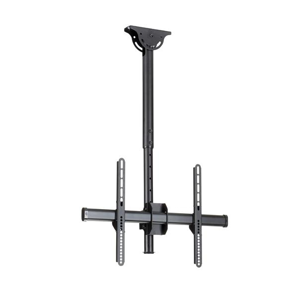 StarTech.com TV Plafondbeugel, Full-Motion Universele Ophangbeugel, VESA Beugel voor Single 32”-75" TVs / Displays, Kantelen/Zwenken, In hoogte verstelbare telescopische paal - Afbeelding 2