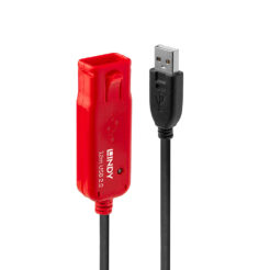 Lindy 42782 USB-kabel USB 2.0 12 m USB A 0,48 Gbit/s Zwart - Afbeelding 2
