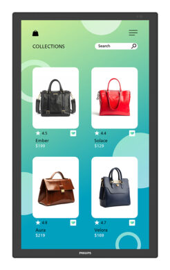 Philips 3000 series 32BDL3751T/00 beeldkrant Interactief flatscreen 80 cm (31.5") LCD Wifi 350 cd/m² Full HD Zwart Touchscreen Type processor Android 24/7