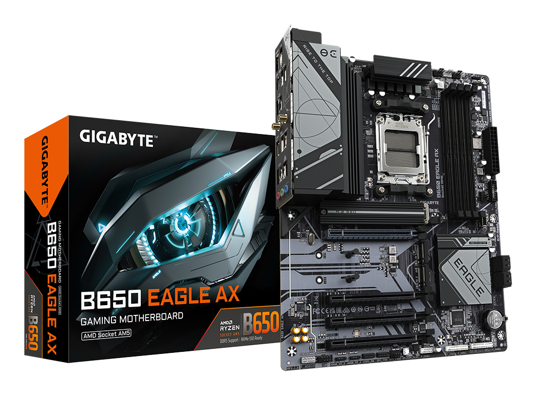 GIGABYTE B650 EAGLE AX moederbord AMD B650 Socket AM5 ATX - Afbeelding 2
