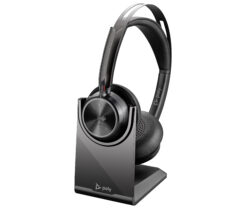 HP Poly Voyager Focus 2 Microsoft Teams Certified USB-C-C Headset +USB-C/A Adapter +Charging Stand - Afbeelding 7