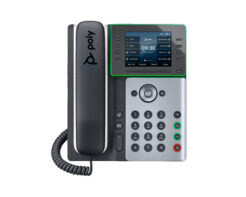 Poly Edge E300 IP-telefoon met PoE-ondersteuning
