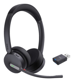 Yealink WH64 Hybrid Dual Teams Headset Draadloos Hoofdband Kantoor/callcenter Micro-USB Bluetooth Zwart - Afbeelding 2