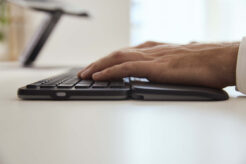 Contour Design Balance toetsenbord Kantoor RF-draadloos + Bluetooth AZERTY Frans Zwart - Afbeelding 6