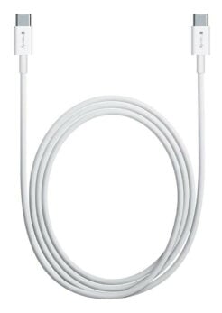 Techly ICOC-MU4-20G240W2 USB-kabel USB4 Gen 2x2 2 m USB C 20 Gbit/s 240 W Wit - Afbeelding 6