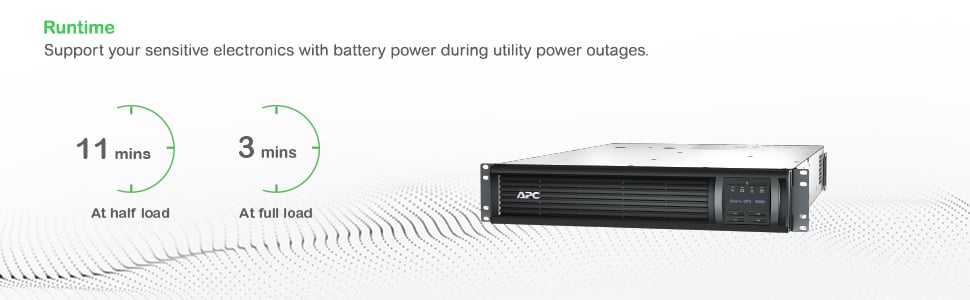APC Smart-UPS SMT3000RMI2UC- 8x C13, 1x C19, USB, Rackmount 2U, SmartConnect, 3000VA - Afbeelding 17