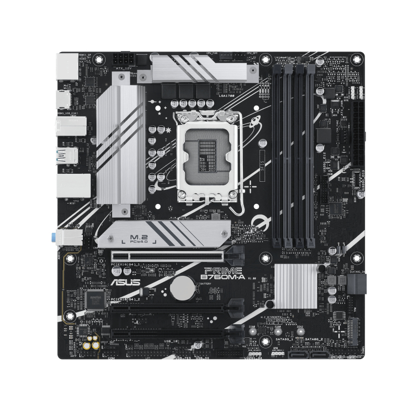 ASUS PRIME B760M-A-CSM Intel B760 LGA 1700 micro ATX - Afbeelding 2