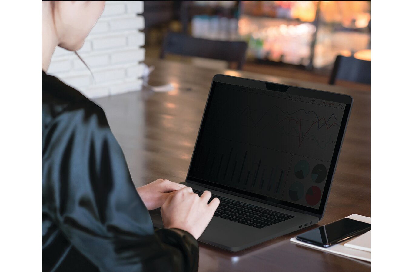 Kensington 2-way Removable Privacy Screen Filter voor 15.6" Laptops 16:9 - Afbeelding 4