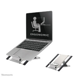 Neomounts NSLS100 Laptopstandaard 10-22" - opvouwbaar - compact - universeel