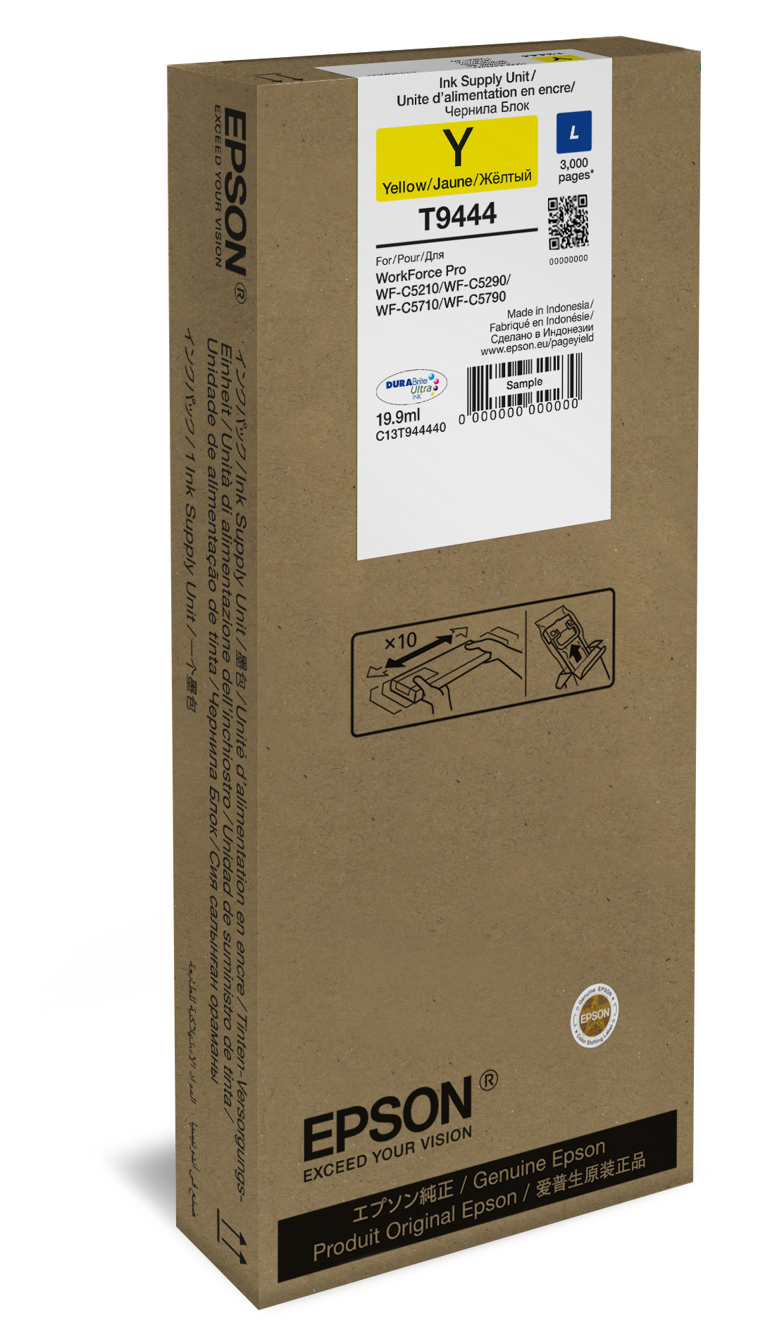 Epson WF-C5xxx Series Ink Cartridge L Yellow - Afbeelding 3