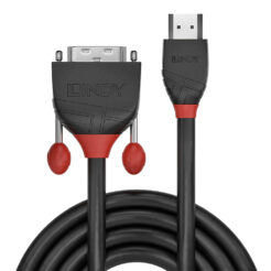 Lindy 36273 video kabel adapter 3 m HDMI Type A (Standaard) DVI-D Zwart - Afbeelding 3