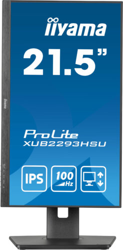 iiyama ProLite XUB2293HSU-B7 computer monitor 54,6 cm (21.5") 1920 x 1080 Pixels Full HD LED Zwart - Afbeelding 4