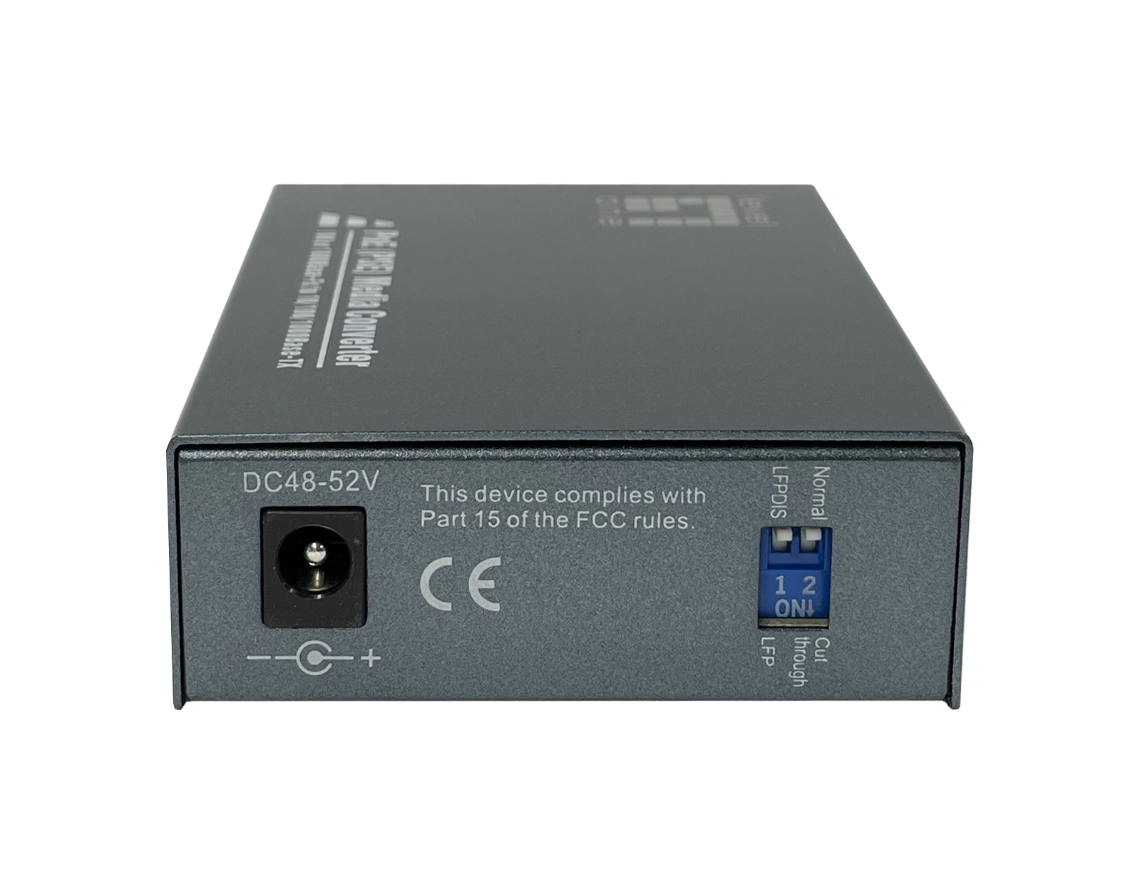 LevelOne GVT-2013 netwerk media converter 1000 Mbit/s 850 nm Multimode Grijs - Afbeelding 4