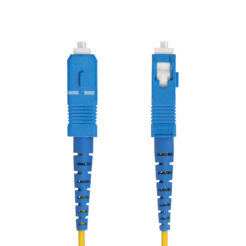 StarTech.com 1m LC naar SC (UPC) OS2 Single Mode Simplex Glasvezel Kabel, 9/125µm, Laser Optimized, 40G/100G, Flexibel Buigen, Low Insertion Loss, LSZH Fiber Patchkabel - Afbeelding 4