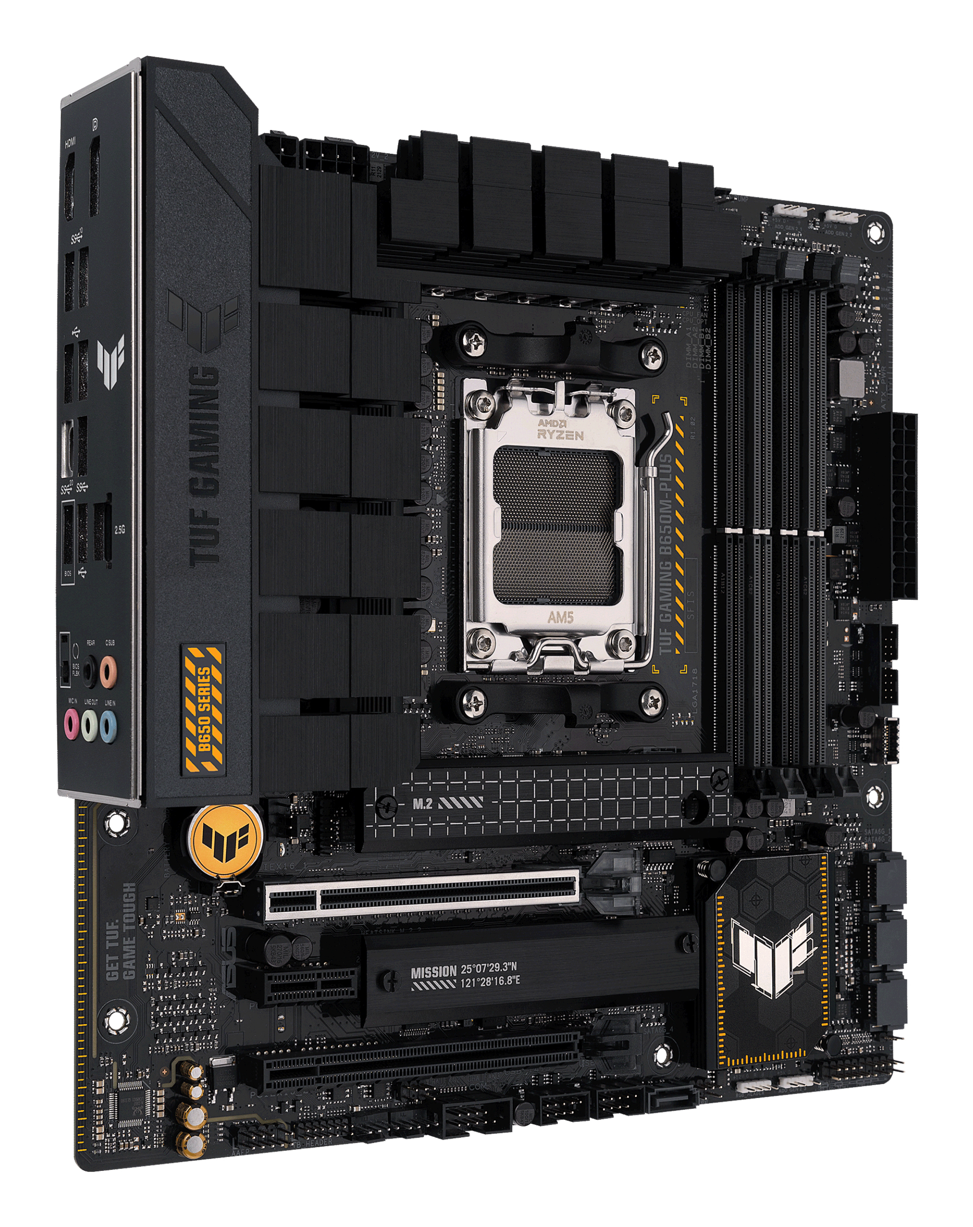 ASUS TUF GAMING B650M-PLUS AMD B650 Socket AM5 micro ATX - Afbeelding 3