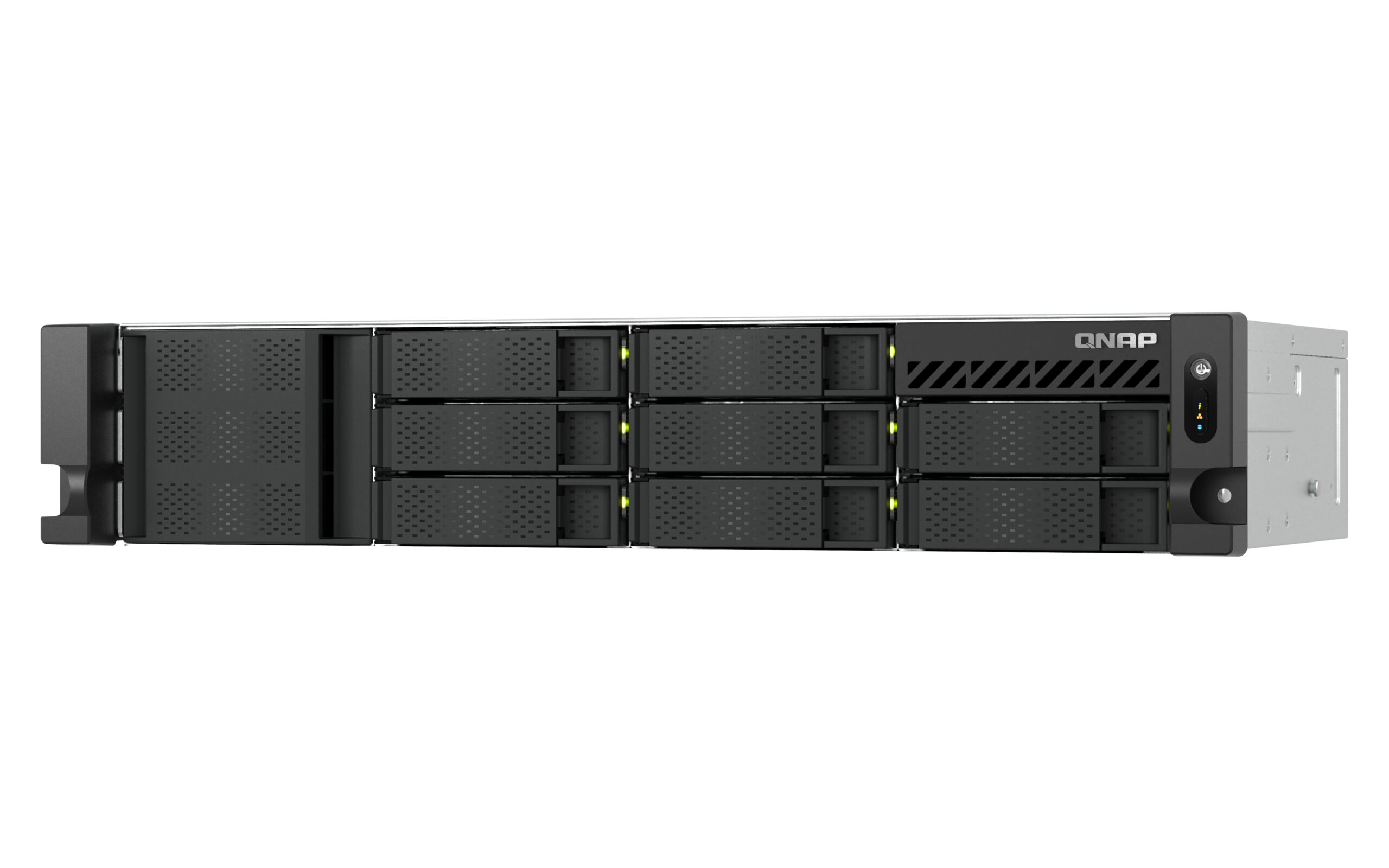 QNAP TS-855EU-8G data-opslag-server NAS Rack (2U) Intel Atom® C5125 8 GB DDR4 0 TB QuTS hero Zwart - Afbeelding 8