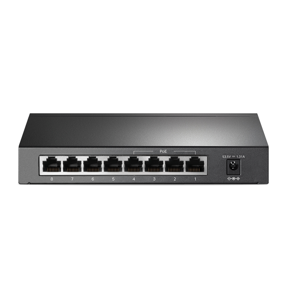 TP-Link TL-SF1008P Unmanaged Fast Ethernet (10/100) Power over Ethernet (PoE) Zwart - Afbeelding 4