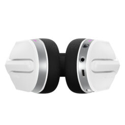 Oniverse Polaris Headset Bedraad en draadloos Hoofdband Gamen USB Type-C / USB Type-A Bluetooth Zwart, Wit - Afbeelding 6