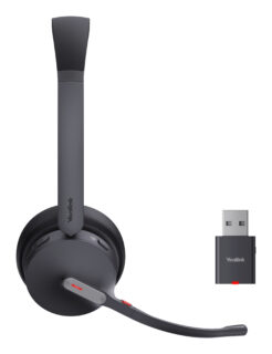 Yealink WH64 Hybrid Dual Teams Headset Draadloos Hoofdband Kantoor/callcenter Micro-USB Bluetooth Zwart - Afbeelding 4