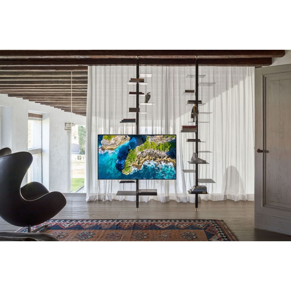 Techly ICALCD100BK Bureau Zwart - Afbeelding 13