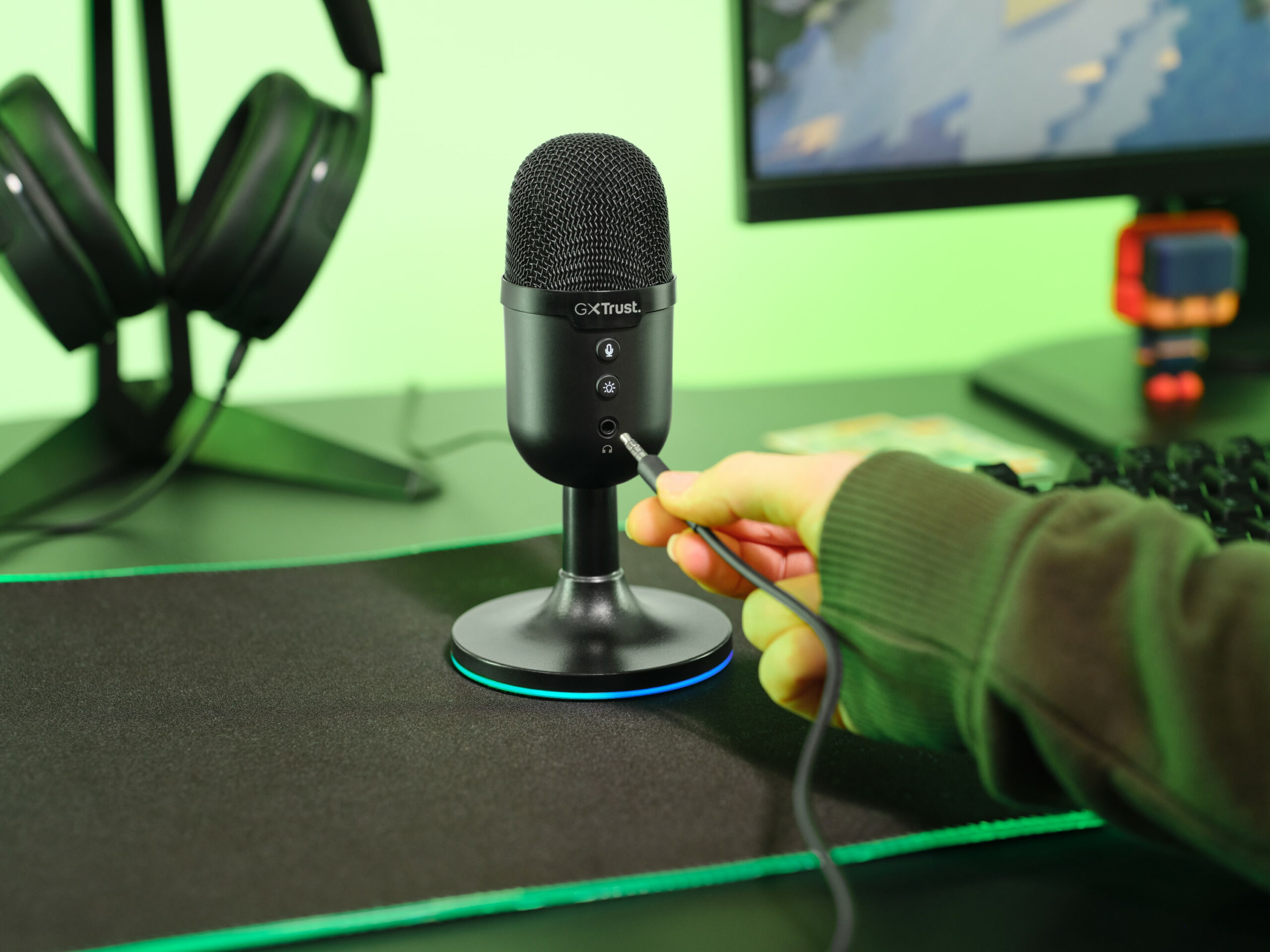 Trust GXT 234P Yunix Zwart Tafelmicrofoon - Afbeelding 10