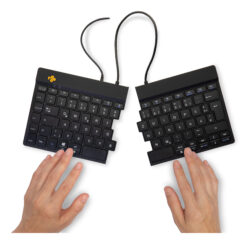 R-Go Tools Ergonomisch toetsenbord R-Go Split Break v2 met pauzesoftware, gesplitst toetsenbord, QWERTZ (DE), bedraad, zwart - Afbeelding 7