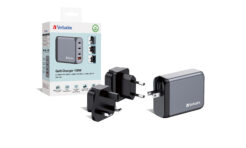 Verbatim 100 W GaN-wandoplader met vier poorten 2 x USB-C PD 100 W / 1 x USB-C PD 65 W / 1 x USB-A QC 3.0 (EU/VK/VS) - Afbeelding 5